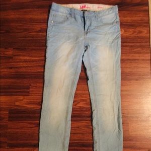 Kids size 14 stretch Lee jeans